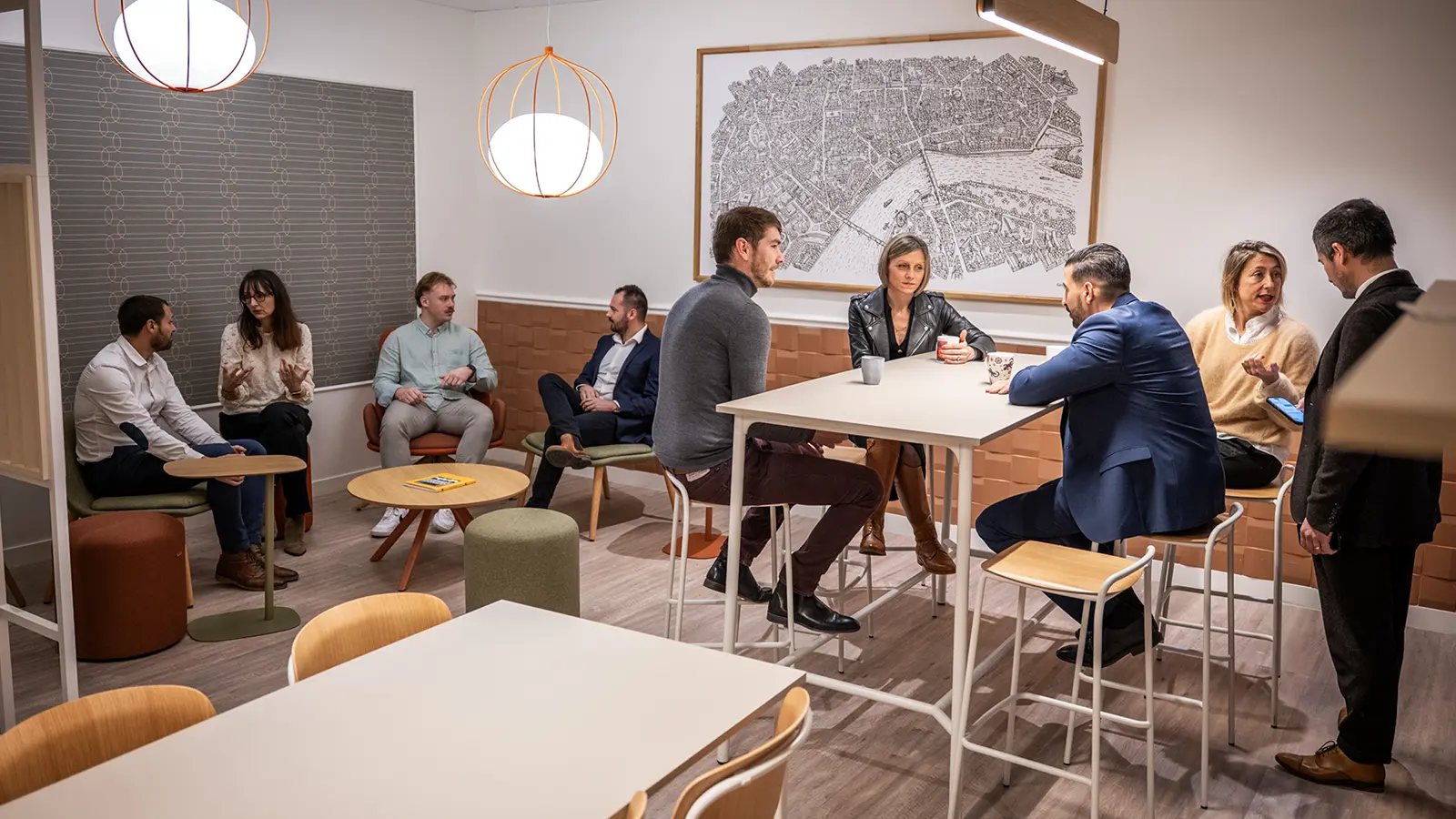 Banque Populaire Occitane — Espace cafétéria